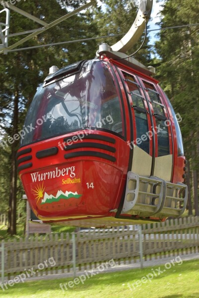 Cabin Cable Car Mountains Highlands Braunlage