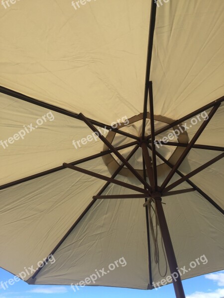 Umbrella Underside Summer Free Photos