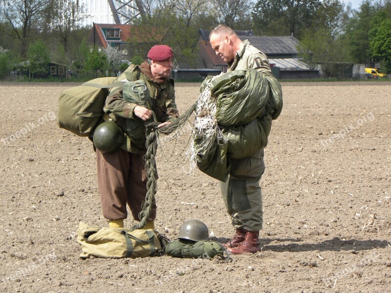 Parachutist Military Second World War Army Soldier