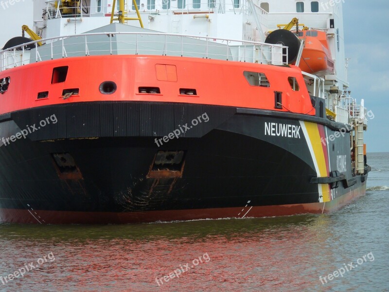 Coast Guard Ship Cuxhaven Boat Neuwerk