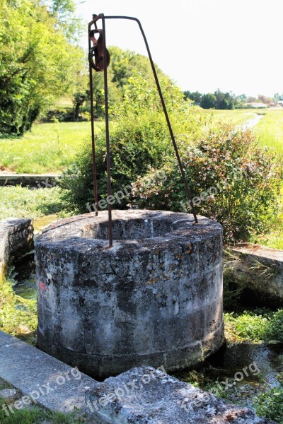 Well Stone Well France The Farms Charente