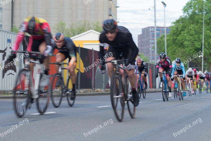 Cyclist Sports Action Bicycle Bike