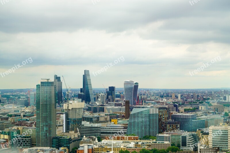 London Skyline United Kingdom England Building