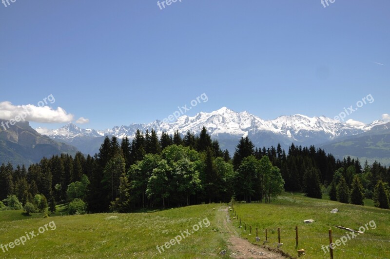 Mont Blanc Massif Mont Blanc Haute-savoie Free Photos