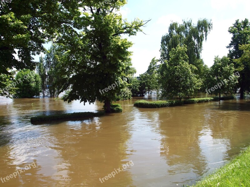 Flood Saale 2013 Disaster Water