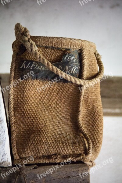 Bag Jute Bag Jute Fabric Texture