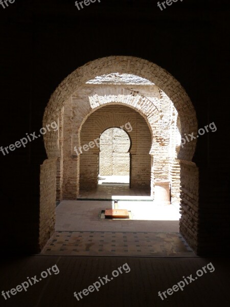 Alcazar Archway Moorish Architecture Historically