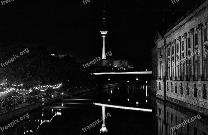 Berlin Alexanderplatz Tv Tower Capital Germany