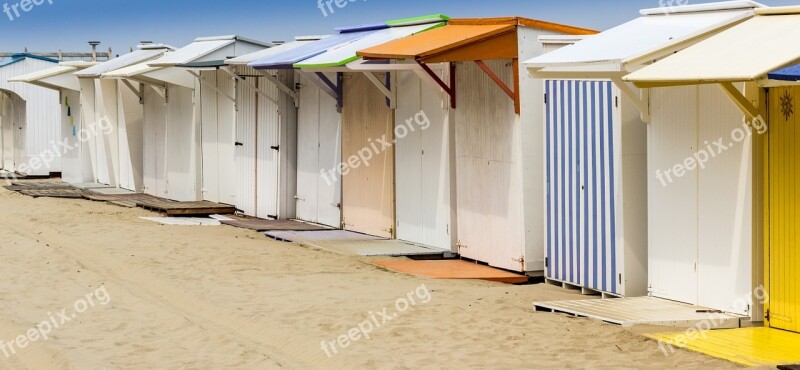 Beach Beach Cabin Beach Cottage Sand Sea