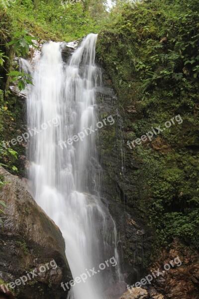 Waterfall Costa Rica Vacations Rainforest Central America