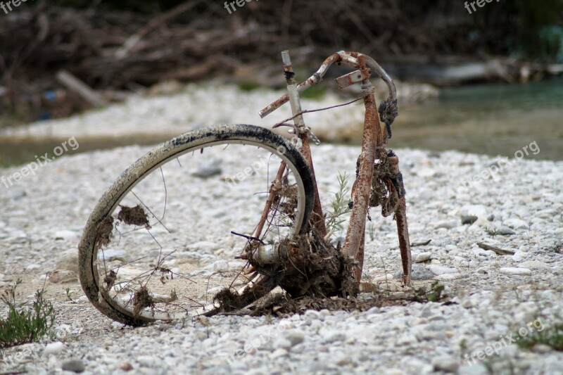 Bike Scrap Garbage Rust Scrap Metal