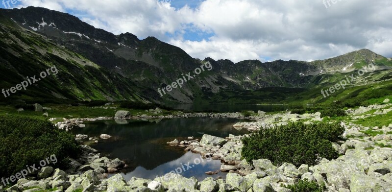 Mountains Tatry The High Tatras Landscape Poland