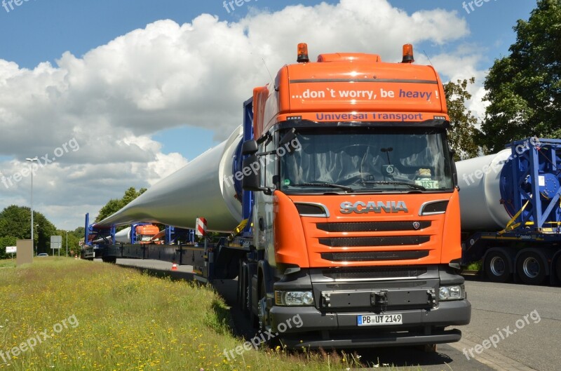 Wiek Winged Wind Mill Wind Turbine Truck