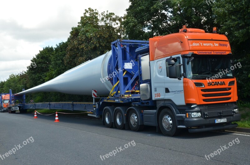 Wiek Winged Wind Mill Wind Turbine Truck