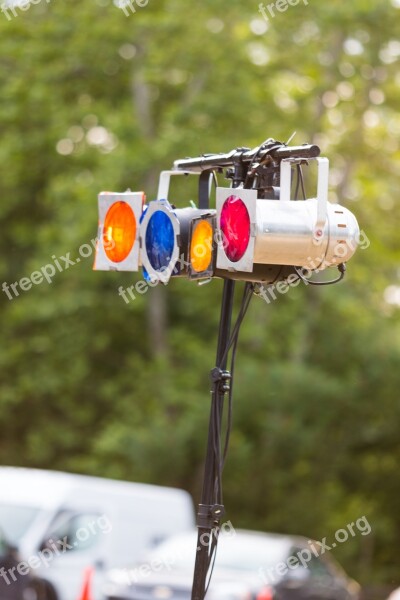 Concert Music Colored Lighting Stage Lights Stage