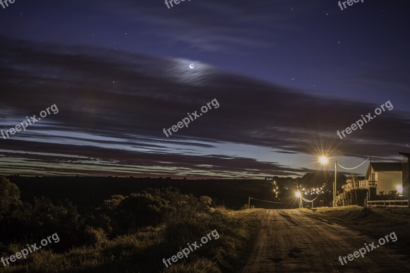 Photography Night Parents Saw Mar Del Plata High Exposure Night