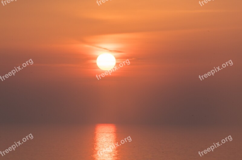 Venice Cruise Mediterranean Sunset Orange