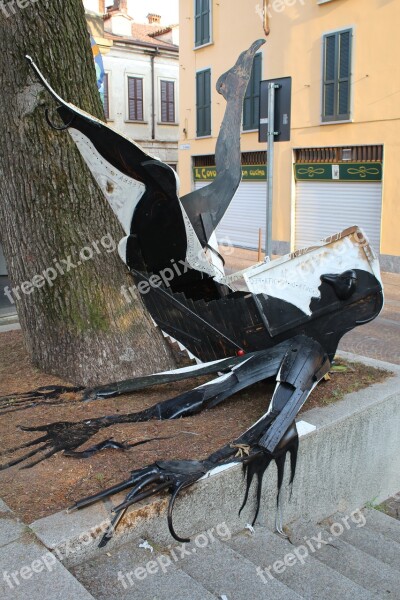 Osnago Italy Fall Modern Art Sculpture