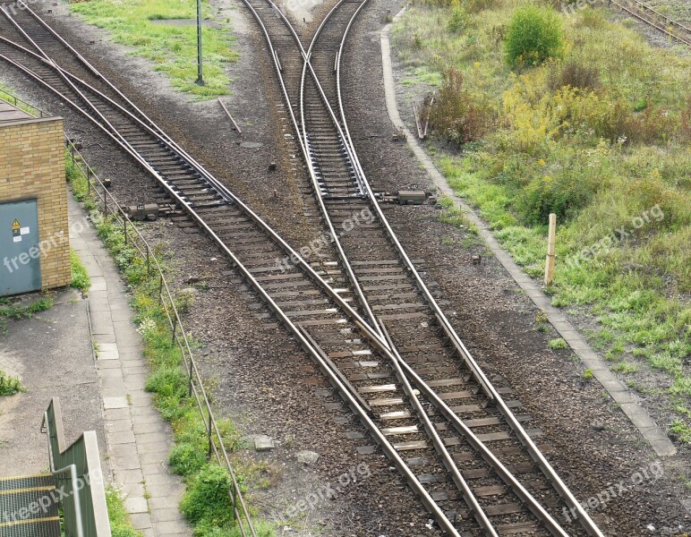 Yield Branch Railway Gleise Normal Track