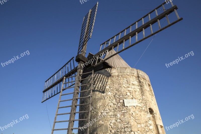 Provence Windmill Daudet's Mill Free Photos