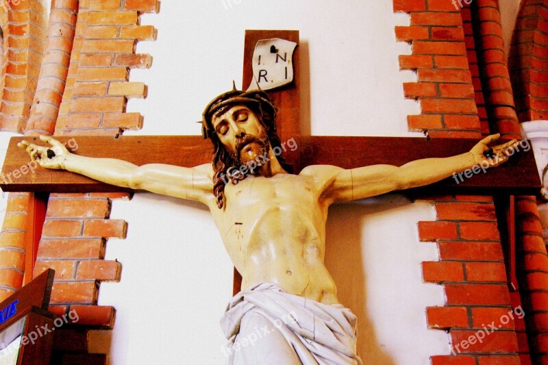 Jesus Christ The Son Of God Crown Of Thorns Sculpture