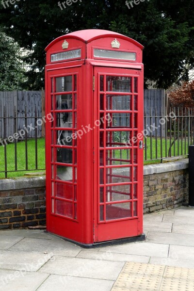 England Phone Booth Dispensary Telephone House English