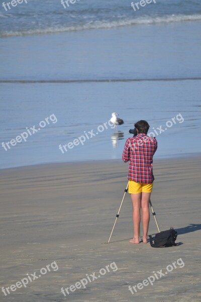 Photographer Beach Ocean Photography Lifestyle