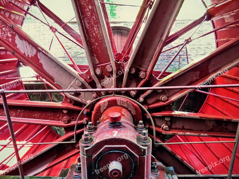 Elbląg Canal Pochylnia Buczyniec Water Wheel Engine Room Technical Unit