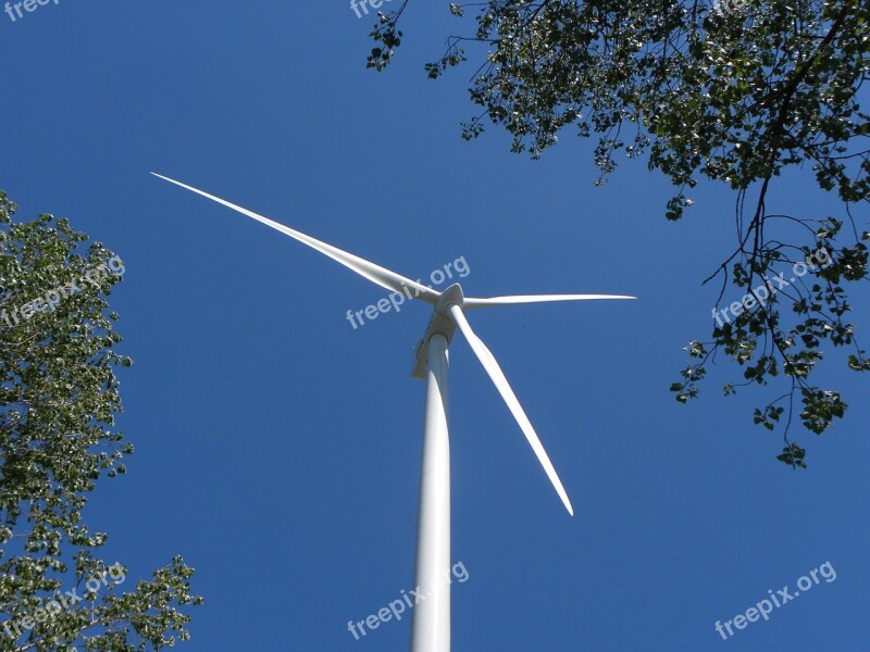 Wind Mill Wind Turbine Wind Energy Flow Electricity