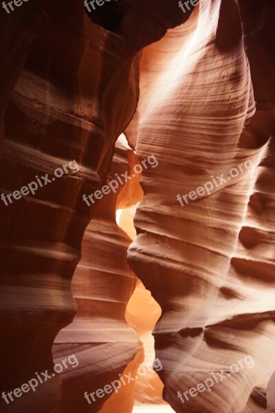 Antelope Canyon Slot Canyon Page Arizona Free Photos