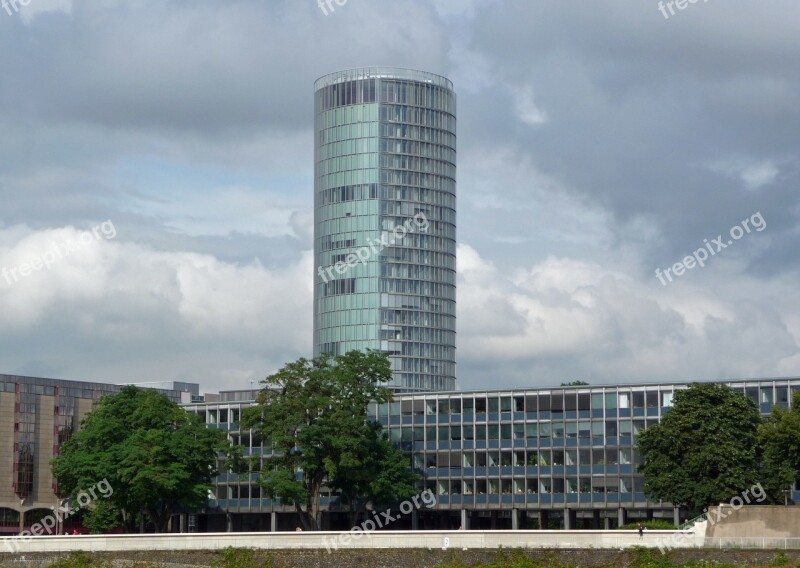 Cologne Kölntriangle City Skyscraper Round