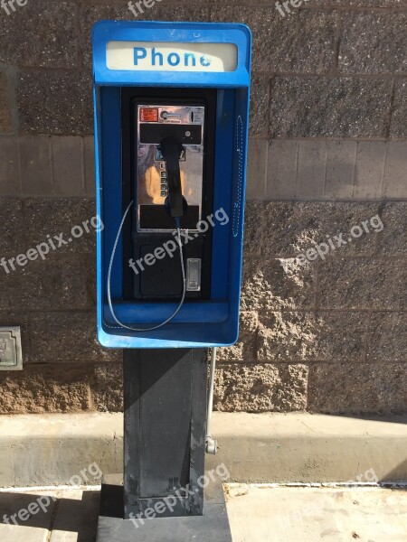 Payphone Antique Telephone Retro Call