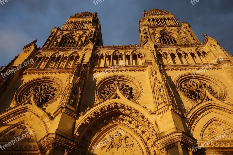 Cathedral Orleans France Church Notre Dame