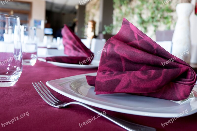 Napkin Non Woven Restaurants Table Table Decoration