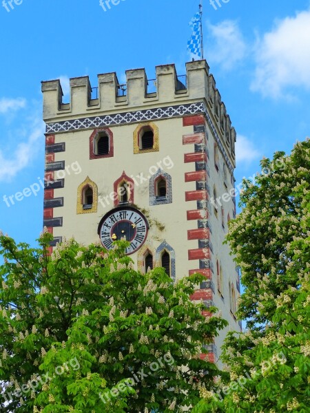 Landsberg Am Lech Lech Bayer Gate Tower Goal