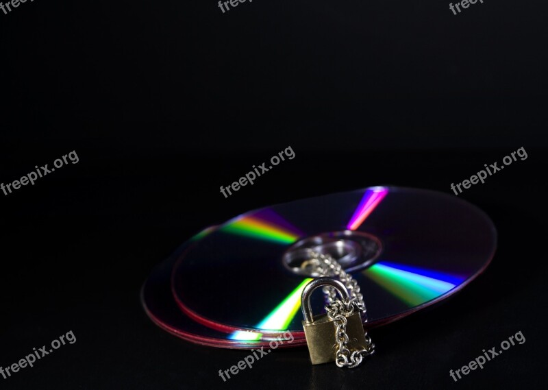 Secure Data Cd Dvd Colorful