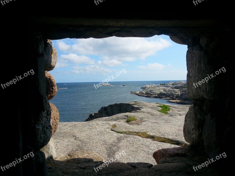 Cave Window View Landscape Travel