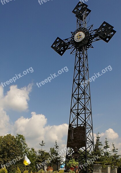 Cross The Design Of The Replica Giewont Church Palotynów