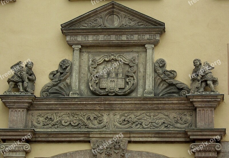 Building Relief Artfully Zschopau Ore Mountains