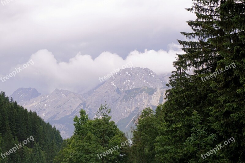 Mountain Alpine Mountains Mountain Landscape High Mountains