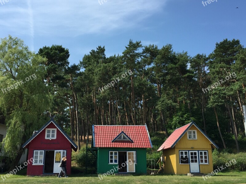 Lithuania Nida Baltic Architecture Wooden