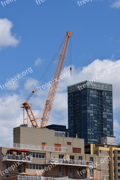 Crane Construction Sky Architecture Structure