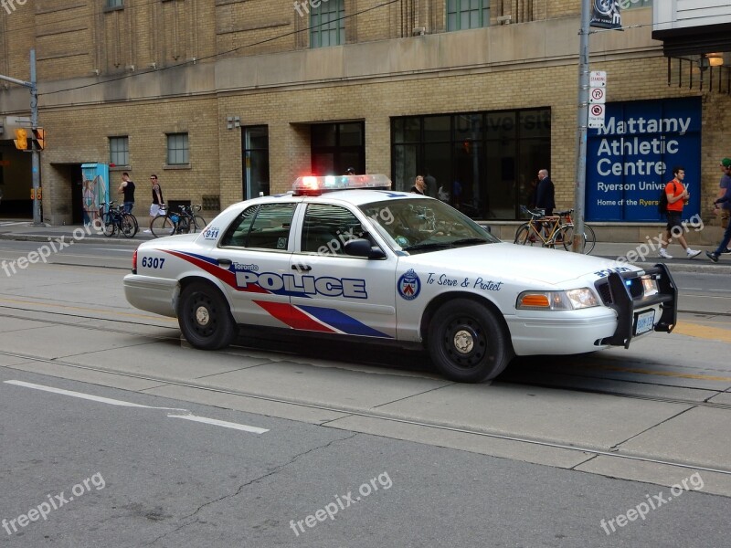 Police Cruiser Police Car Street Car