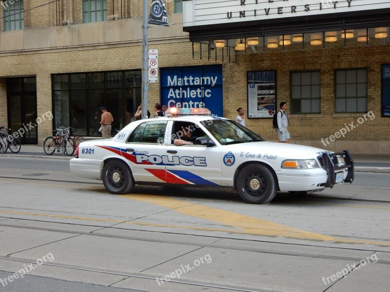 Police Cruiser Police Car Street Car