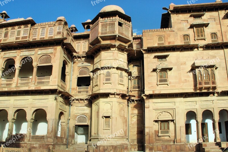 India Rajastan Jaisalmer Palace Maharajah