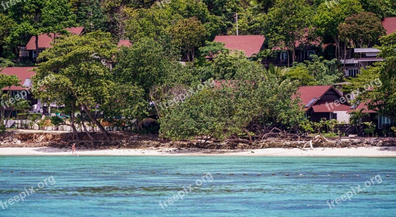 Phi Phi Island Tour Phuket Thailand Beach Sea