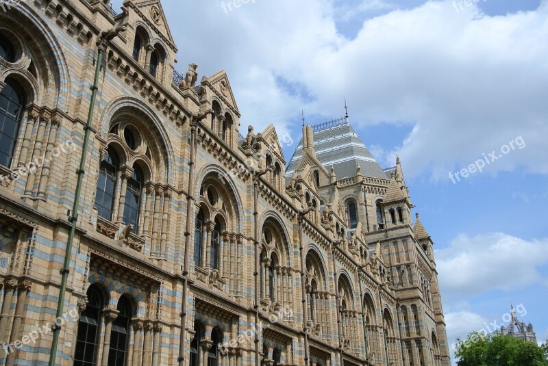 Natural History Museum London Building Architecture City