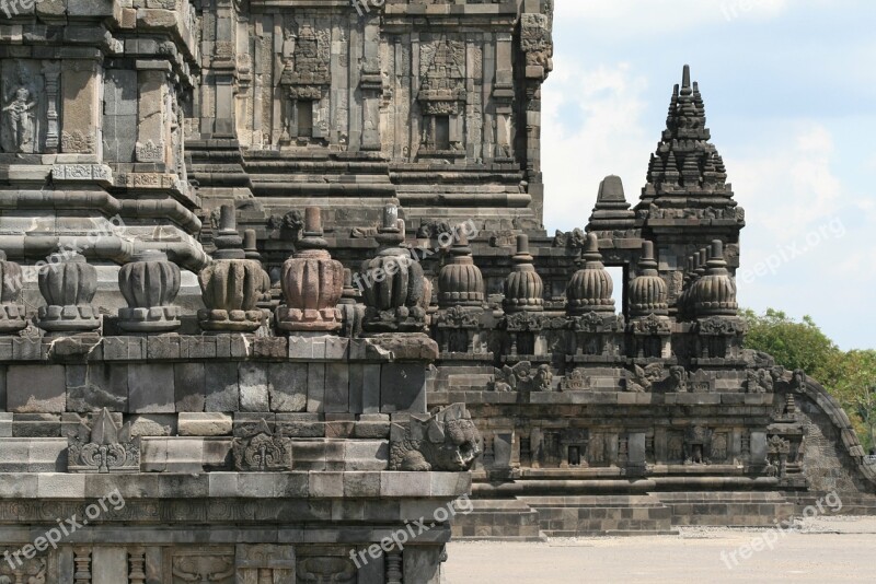 Borubudur Mahayanaboeddhistische Temple Java Indonesia Buddhist Architecture