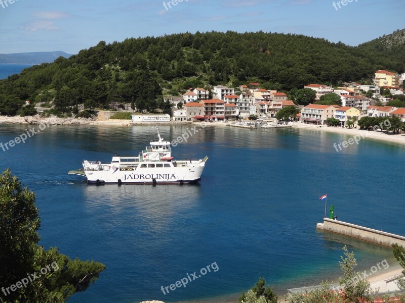 Ferry Mediterranean Adriatic Sea Car Ferry Shipping