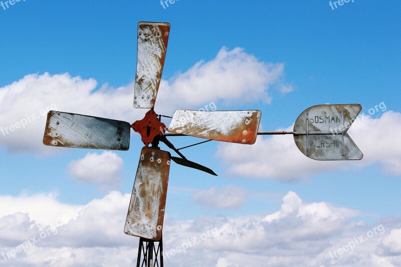 Pinwheel Propeller Wind Power Wind Turbine Environment